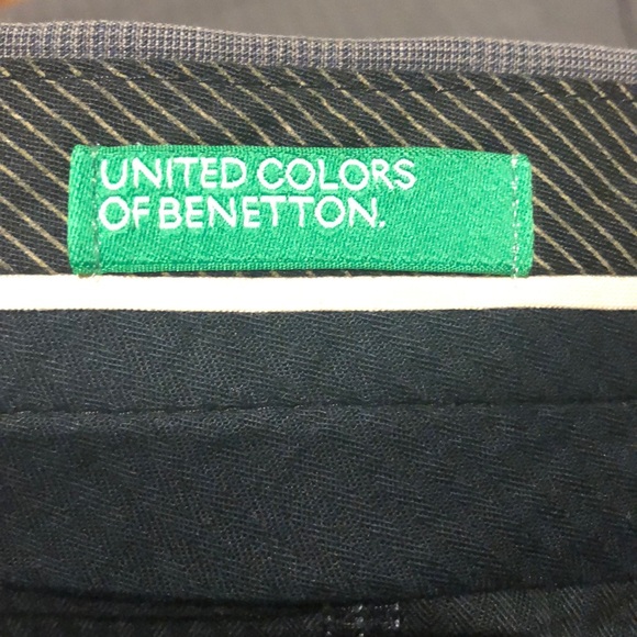 Gray pinstripe chinos - Picture 4 of 4